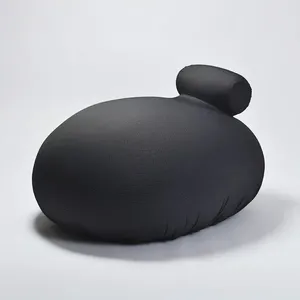 Puff Ergo Com Apoio Estampa Mini Grid Preto