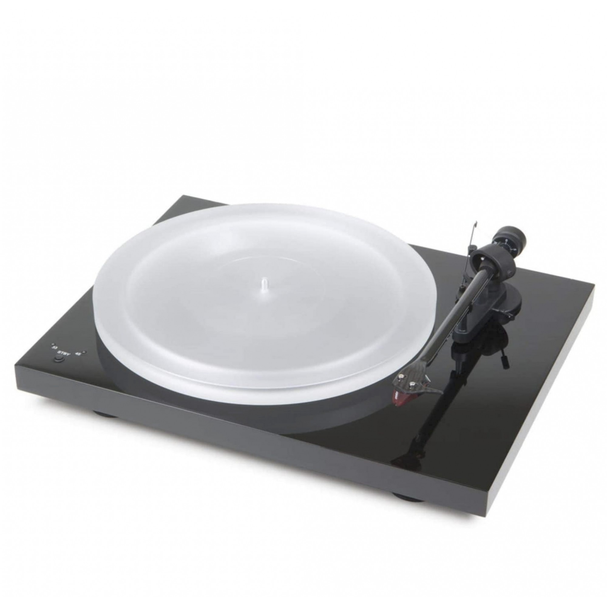 Toca Discos Pro-Ject Debut Carbon Esprit SB (DC) Ortofon 2M red ( High-Gloss Black )