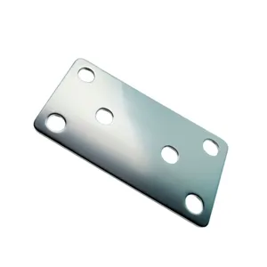 União 06 Furos 80x40x80mm Aço Zamar União 06 Furos 80x40x80mm Aço Zincado