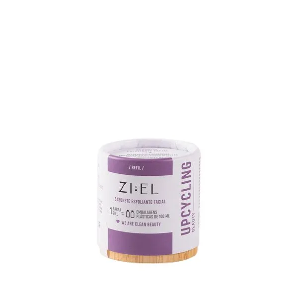 Ziel Sabonete Facial Esfoliante Refil em Barra 65g