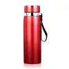 Garrafinha Térmica Aço Inox 1l água Gelada Quente Com Vedação Academia Trilha Vermelho