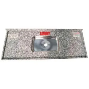 Pia de Granito Cinza Corumba 1,20 Metro - LA Pia de Granito Cinza Corumba 1,20 Metro - LG