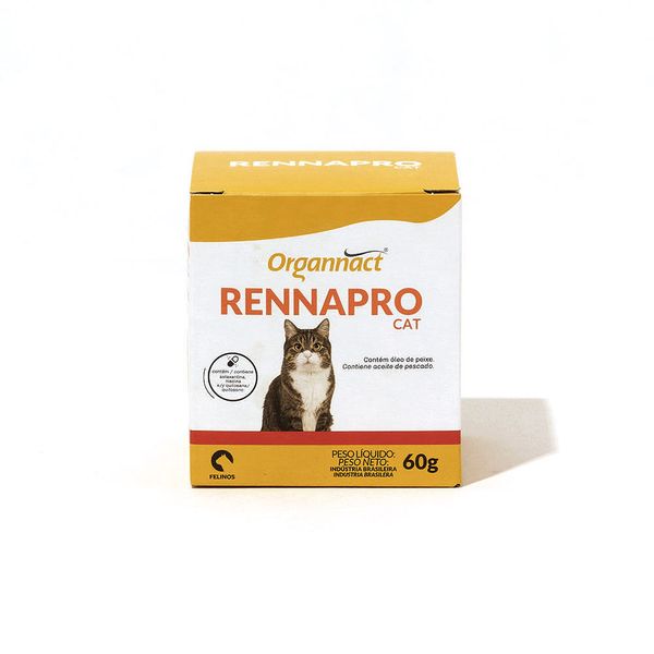 Rennapro Cat Organnact Suplemento para Gatos 60 g