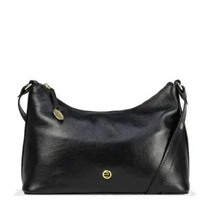 Bolsa Ombro Couro Essence Le Postiche Preto