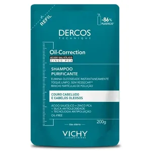 Refil Shampoo Vichy Dercos Oil-Correction 200g
