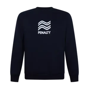 Blusão Casual Basic Penalty Careca – Moletom Masculino Macio para Treino e Rotina - Marinho GG