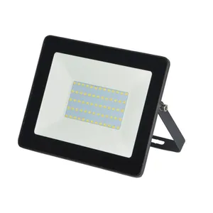 Refletor Led Bivolt Preto 25000H 6000K 100W Gaya