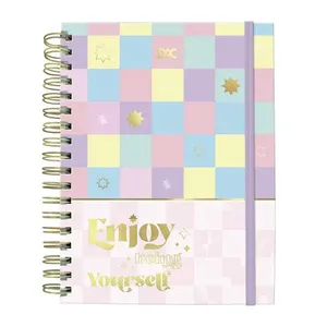 Mini Caderno Smart Enjoy Com Elástico 80 Folhas 4168 - Dac
