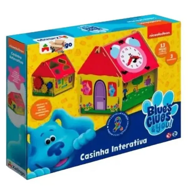 CASINHA INTERATIVA BLUES CLUES - XALINGO