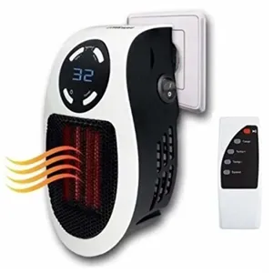 Aquecedor para Tomada com Controle Remoto Elétrico e Timer para Uso Diário em Diversos Cômodos 220V Aquecedor para Tomada com Controle Remoto Elétrico e Timer para Uso Diário 220V