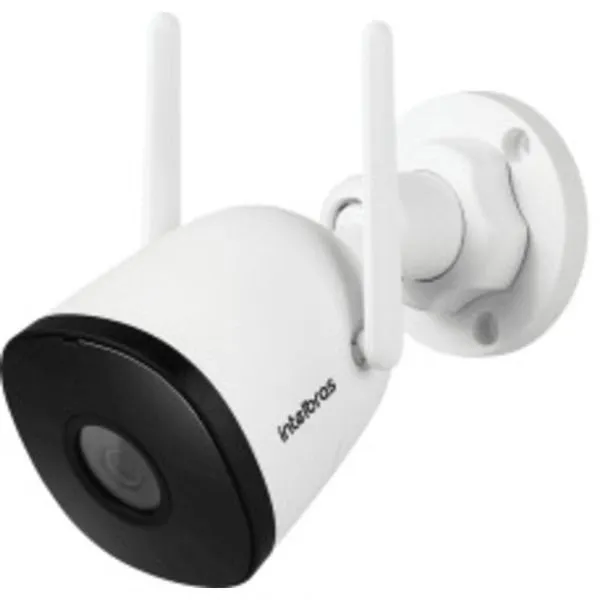 Câmera de Vídeo Wi-Fi Intelbras IM5 S 4MP Visão Noturna 30m IP67 Detecção de Movimento Branco Câmera de Vídeo Wi-Fi Intelbras IM5 S 4MP Visão Noturna 30m IP67 Branco