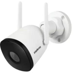 Câmera de Vídeo Wi-Fi Intelbras IM5 S 4MP Visão Noturna 30m IP67 Detecção de Movimento Branco Câmera de Vídeo Wi-Fi Intelbras IM5 S 4MP Visão Noturna 30m IP67 Branco
