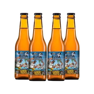 Pack 4 Cervejas Roleta Russa Pilsen Extrema 355ml