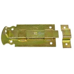 Ferrolho Fio Chato 2,0'' Bicromatizado para Segurança em Portas com Alta Resistência e Fácil Instalação Loth Ferrolho Fio Chato 2,0'' Bicromatizado com Alta Qualidade e Instalação Simples Loth