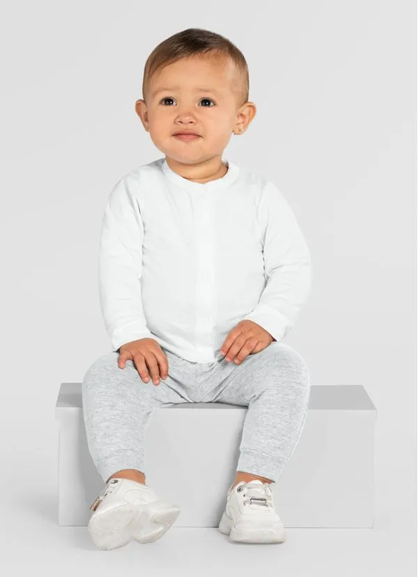 Kit de calças jogger de cotton Brandili Baby - RN