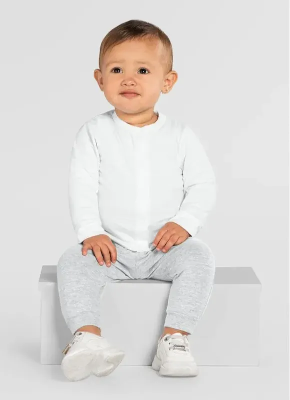 Kit de calças jogger de cotton Brandili Baby - P
