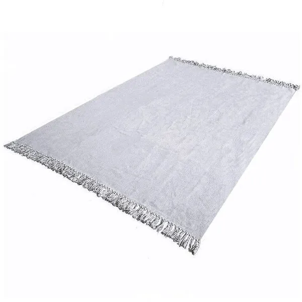 Tapete Grande p/Sala/Quarto Retangular 2,00 X 1,50 Cinza