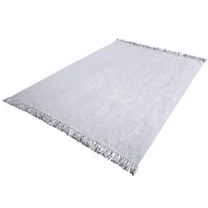 Tapete Grande p/Sala/Quarto Retangular 2,00 X 1,50 Cinza