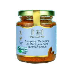 Antepasto de Berinjela com Tomates Secos Orgânico Casa Marchezzi – 210g