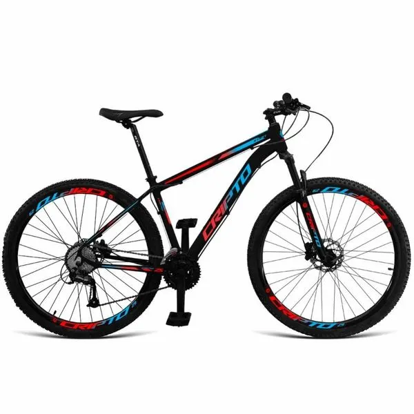 Bicicleta Cripto 24v Acera Mountain Bike Aro 29 Quadro Alumínio 24 Marchas Disco Hidráulico Cripto Bikes Bicicleta Cripto 24v Acera Mountain Bike Aro 29 Alumínio 24 Marchas Cripto Bikes