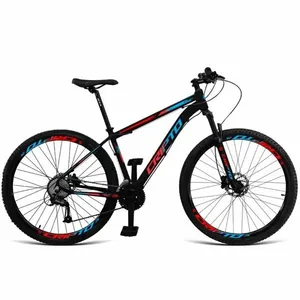 Bicicleta Aro 29 24v Acera Freio Hidraulico Trava K7 Quadro Alumínio 24 Marchas Cripto Bikes Bicicleta Aro 29 24v Acera Freio Hidraulico Trava K7 Quadro Alumínio Cripto Bikes