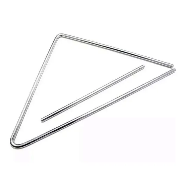 Triângulo Musical Médio 25cm Profissional Aço C/batedor Luen