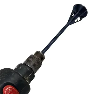Misturador Batedor de Tinta Gesso Argamassa para Furadeira em PLA de Alta Resistência Preto Misturador Batedor de Tinta para Furadeira em PLA Alta Resistência Preto