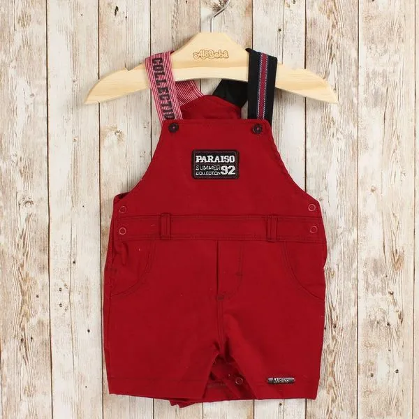 Jardineira Summer Collection 92 - 10715 Vermelho - P