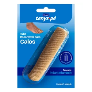 Tubo Recortável para Calos Tenys Pé Tamanho G 1 Unidade