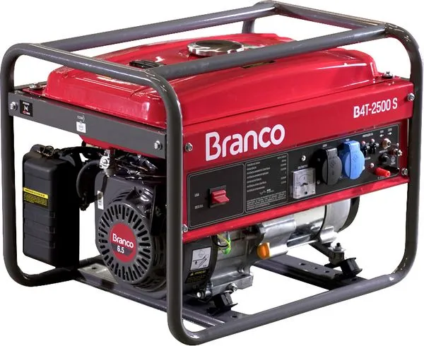 Gerador a gasolina 2.200 W 127 V~/220 V~ B4T-2500S BRANCO