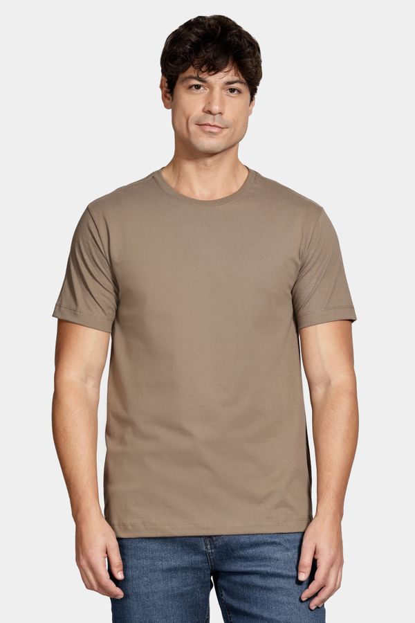 Camiseta Manga Curta Bordado Básica Castor - P