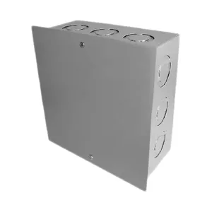 Caixa de Passagem Embutir Quadrada 10x10x8cm para Redes Elétricas Telefonia Lógica e Tv Brassol Caixa de Passagem Embutir Quadrada 10x10x8cm para Instalações em Alvenaria e Dry Wall Brassol