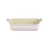 TRAVESSA LE CREUSET RETANGULAR HERITAGE 26CM SHELL PINK 71102267770001