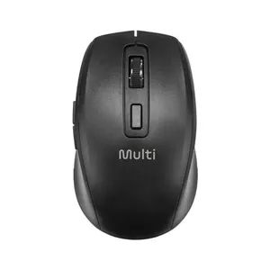 Mouse Sem Fio Recarregável Multi MS750 Bluetooth E USB 1600DPI Preto MO403 (MP)