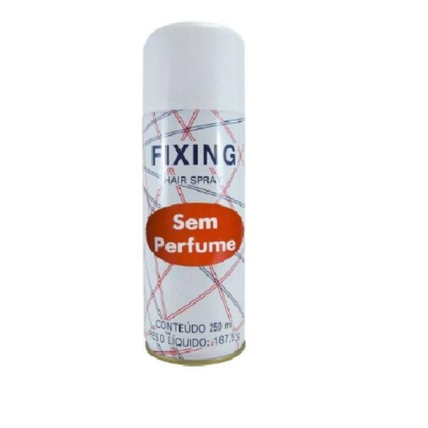 Spray Fixador Para Cabelos Fixing Sem Perfume 250ml