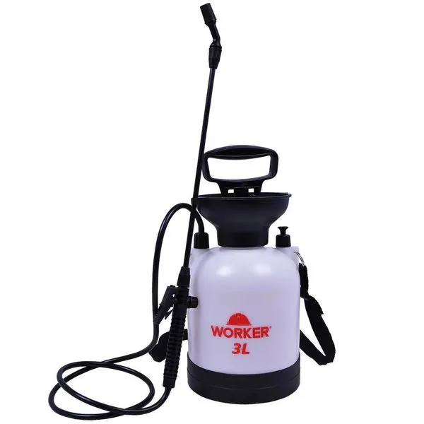 Pulverizador Manual Compressão Prévia 3 Litros Worker