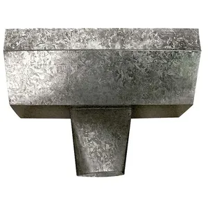 Calha Emenda Americana C.33 com Bocal - 396 - CALHAFORTE