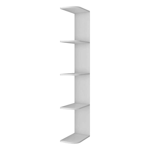 Prateleira Externa Para Guarda-roupas Smim/luna 100% MDF Branco Brilho