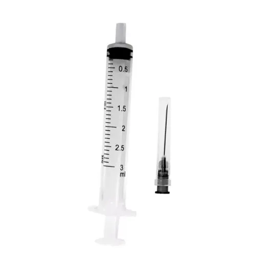 Seringa 3ml Saldanha com Agulha 25x7x1