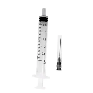 Seringa 3ml Saldanha com Agulha 25x7x1