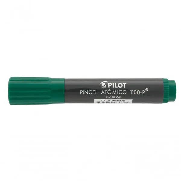 Pincel Atômico Pilot 1100-P Ponta Chanfrada de Feltro Resistente para Marcar Escrever e Desenhar 1 Unidade Verde Escuro Pincel Atômico Pilot 1100-P Ponta Chanfrada de Feltro Resistente 1 Unidade Verde Escuro