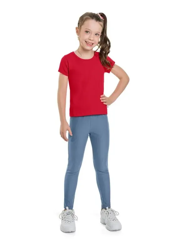 Blusa infantil menina em cotton Brandili - 1
