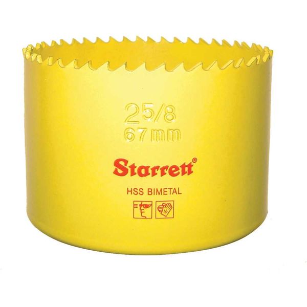 Serra copo de aço rápido 30 mm - 1.3/16" Fast cut FCH030M-G - STARRETT