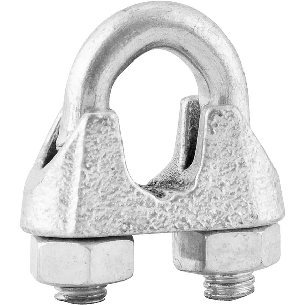 Clips para Cabo de Aço 3/16" 4,76mm Galvanizado - NOVE54