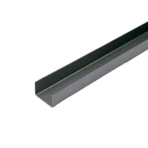 Perfil de Aço Estrutural Simples PUDC 2m Aços Granjo Perfil de Aço Estrutural Simples PUDC 127x50x2,65mm 6m Lansa