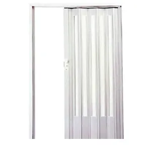 Porta Sanfonada de PVC Translucida 210x96cm com Fechadura Puntinato BCF