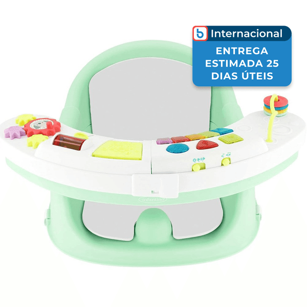 Assento para Bebê Infantino Elevatório 3 em 1 Verde A-MBI