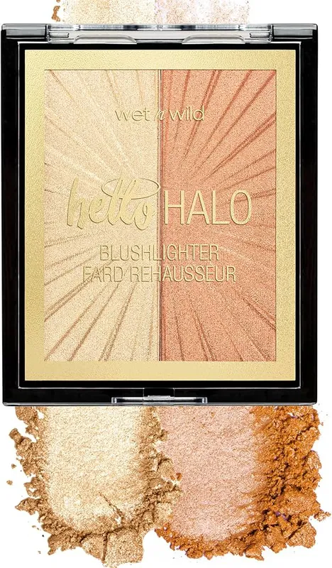Blush E Iluminador Em Pó Compacto Megaglo - Wet N Wild