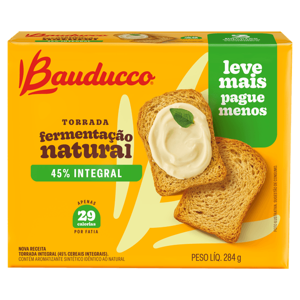 Torrada Bauducco Integral 284g