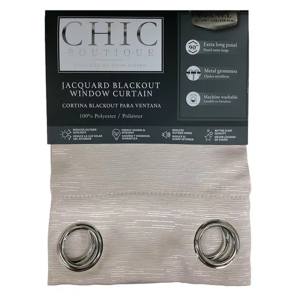 Cortina Blackout Home Living 137x228 Creme 715-1452248 Y-BI
